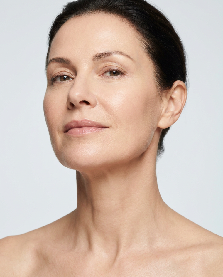 Firmer neck & jawline after