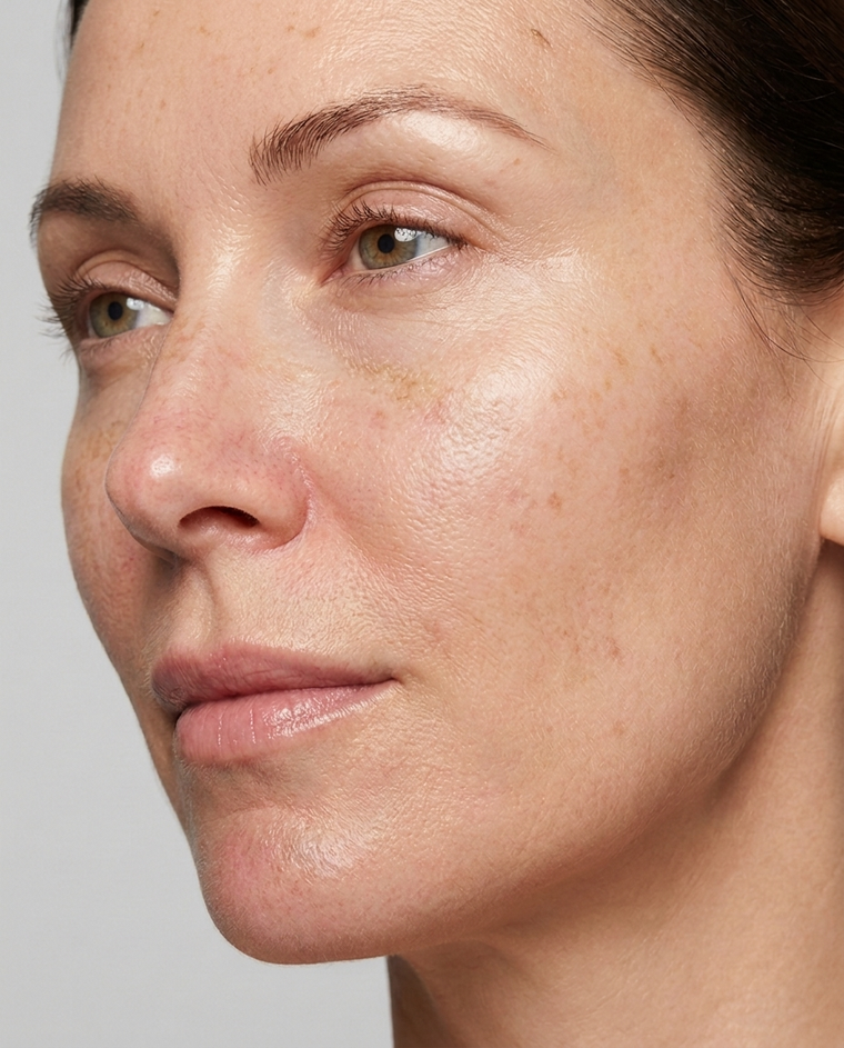 Brighter, even skin before