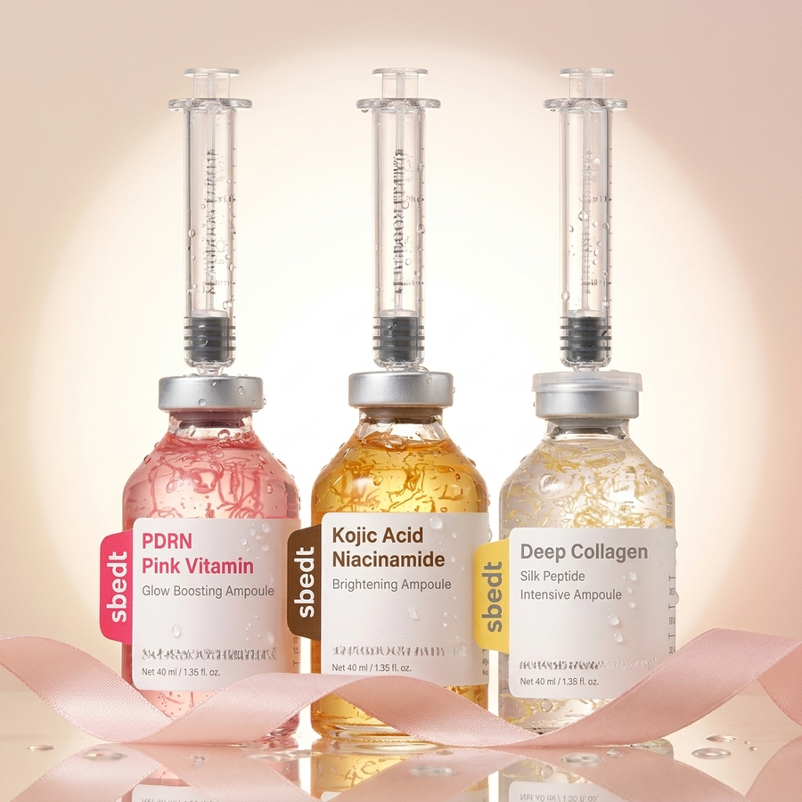 Lumir Glow Boosting Ampoule Trio for Radiant Skin